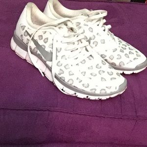 Cheetah Print Nike shoes